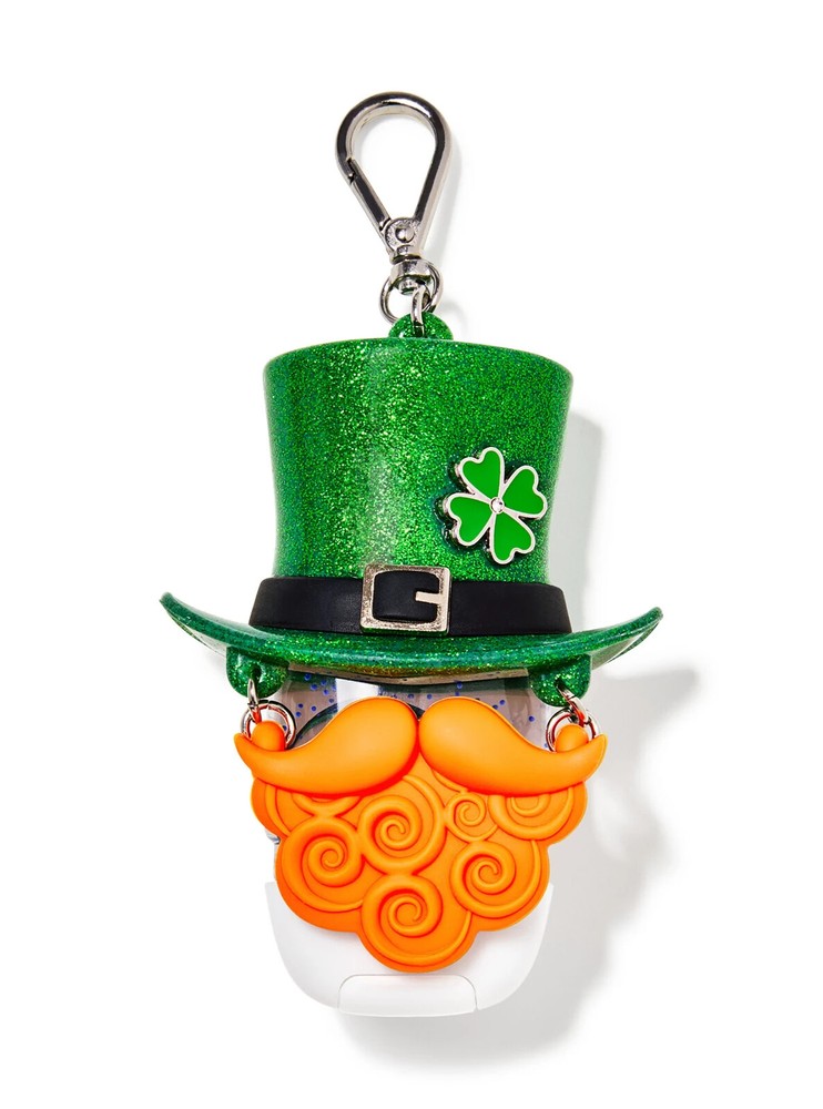 Bath & Body Works St. Patrick’s Leprechaun Pocketbac Holder W/Hand Sanitizer