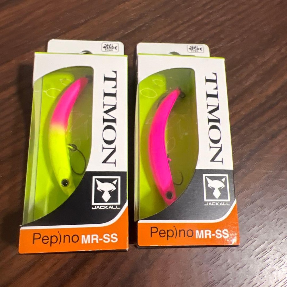 Fishing Lure Timon Pepino MR-SS Fluorescent Pink W Fluorescent Punch TIMON Pepin