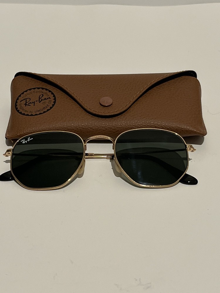 Ray Ban HEXAGONAL FLAT LENSES  RB3548N 001 51021 145 3N