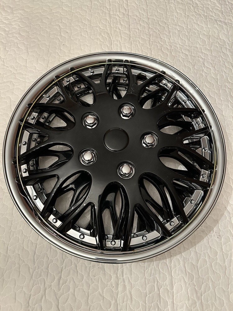 16-Inch Black Wheel Covers Set of 3