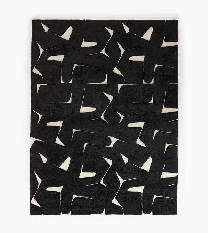Sway Hand tufted modern wool area rug for home , New home gift ,Home decor Rugs