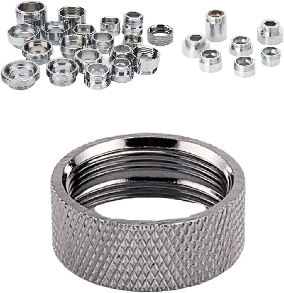 Faucet Adapter 55/64-27T to 15/16-27T Female Size Converter