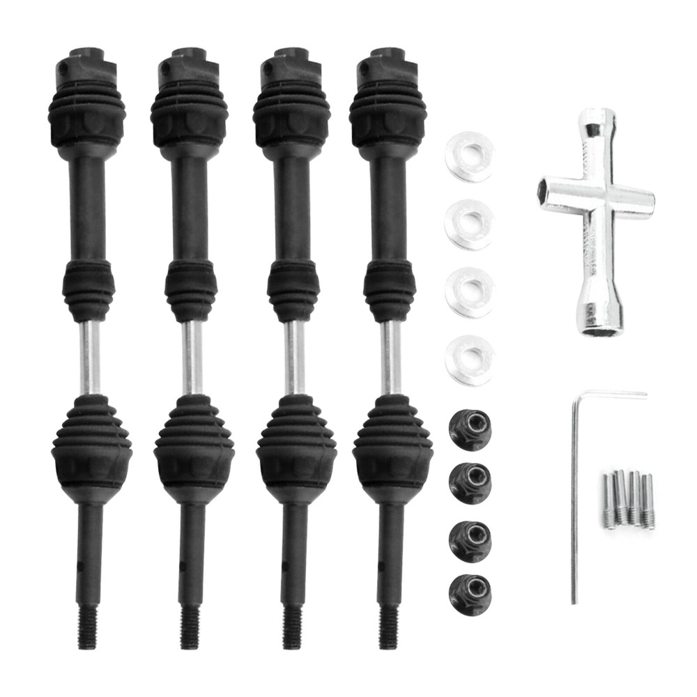 1/10 RC Car Metal Drive Shaft For TRAXXAS Hoss/Rustler/Slash/Stampede 4X4 2wd y