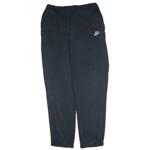 Nike Mens Joggers Black Fleece Elastic Waist Cuffed Embroidered Nike Swoosh XL