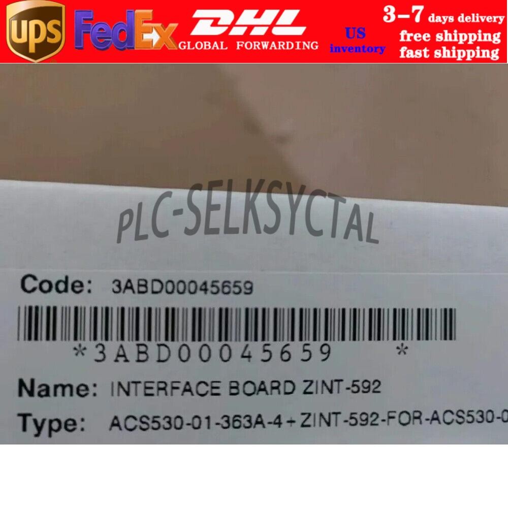 ZINT-592 ABB Power Board Drive Motherboard Brand New in Box US Free TAX