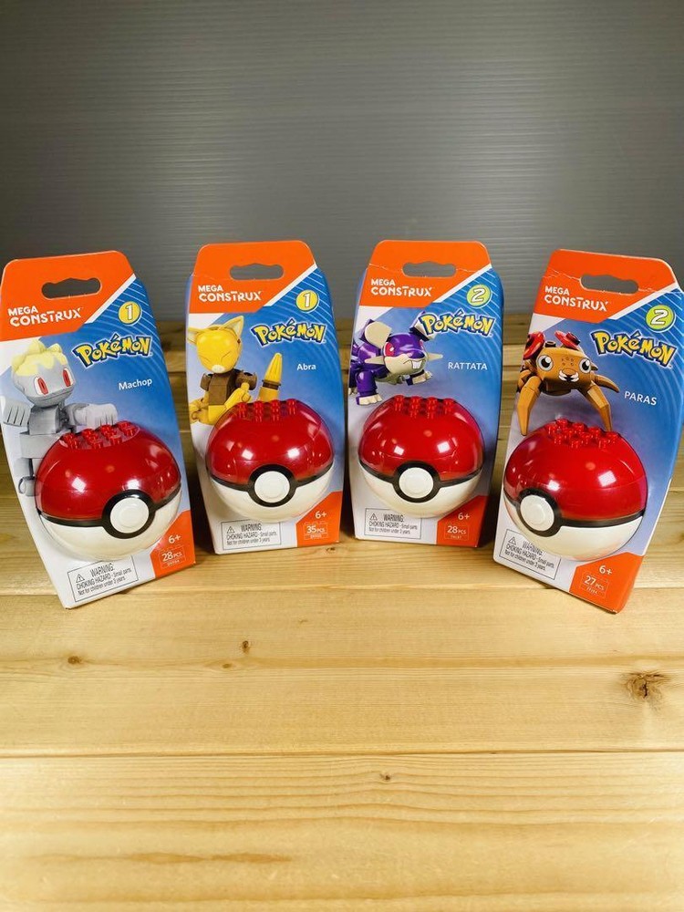 Pokemon Figure Block Anime Showa Retro Plastic Model Summary