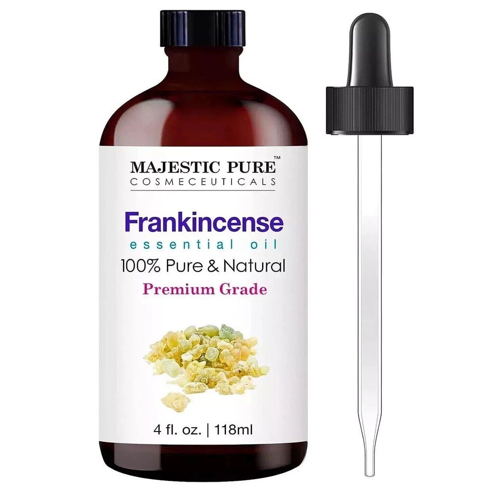 MAJESTIC PURE Premium Frankincense Essential Oil 4 fl oz Pure Natural