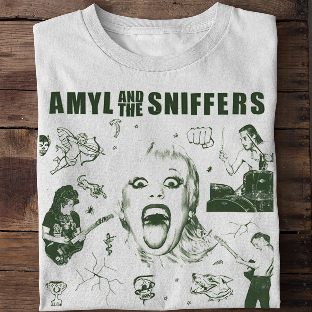 Rare Amyl And The Sniffers Tour S to 5XL Gift For Fan Basic T-shirt