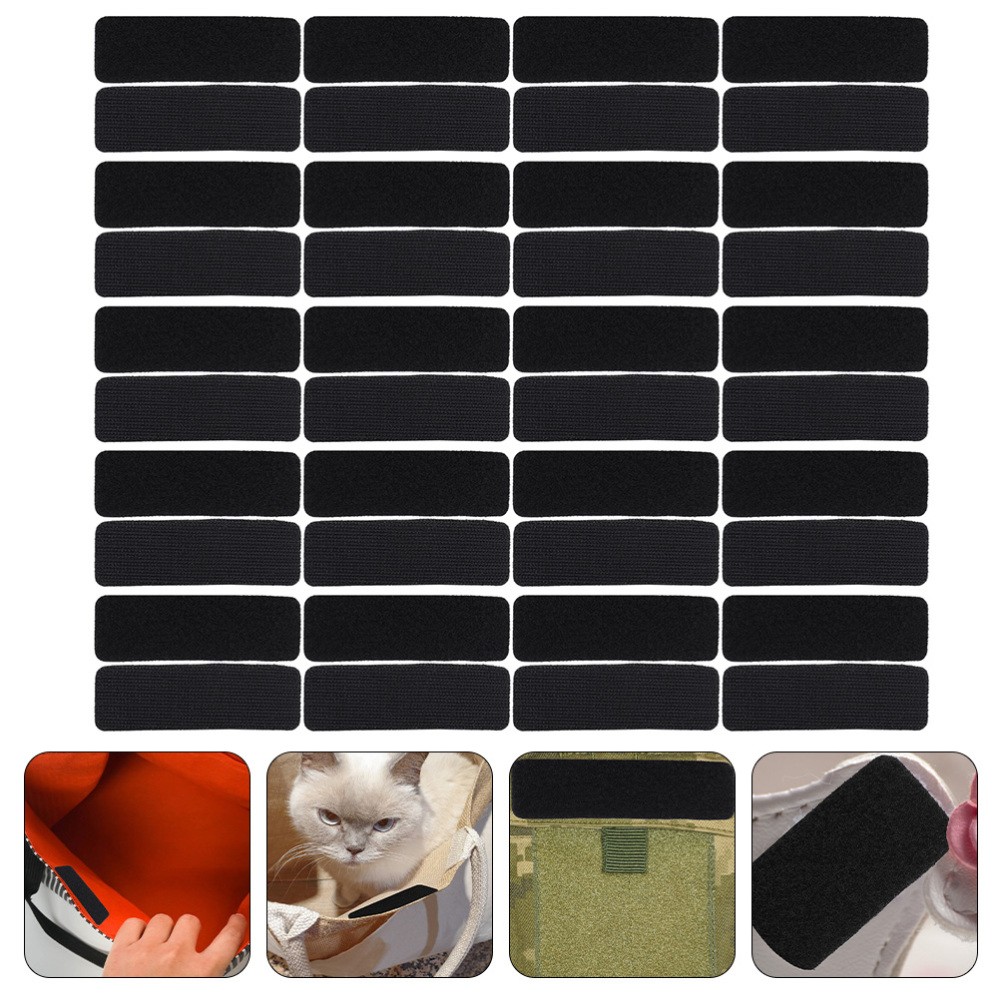 30Pcs Heavy-Duty Hook & Loop Strips for DIY Crafts and Home Fixes