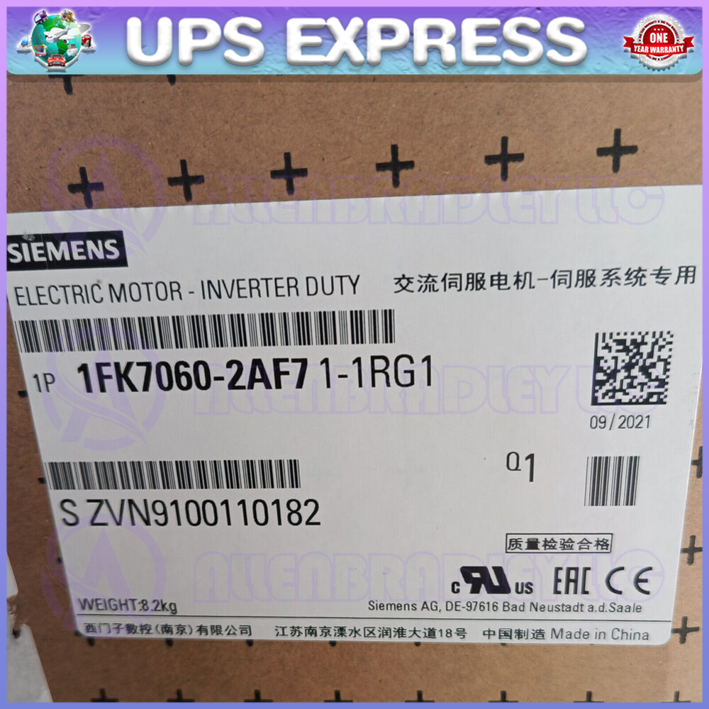 1FK7042-2AF71-1RH1 Siemens Servo Motor PLC Module   GQZ1