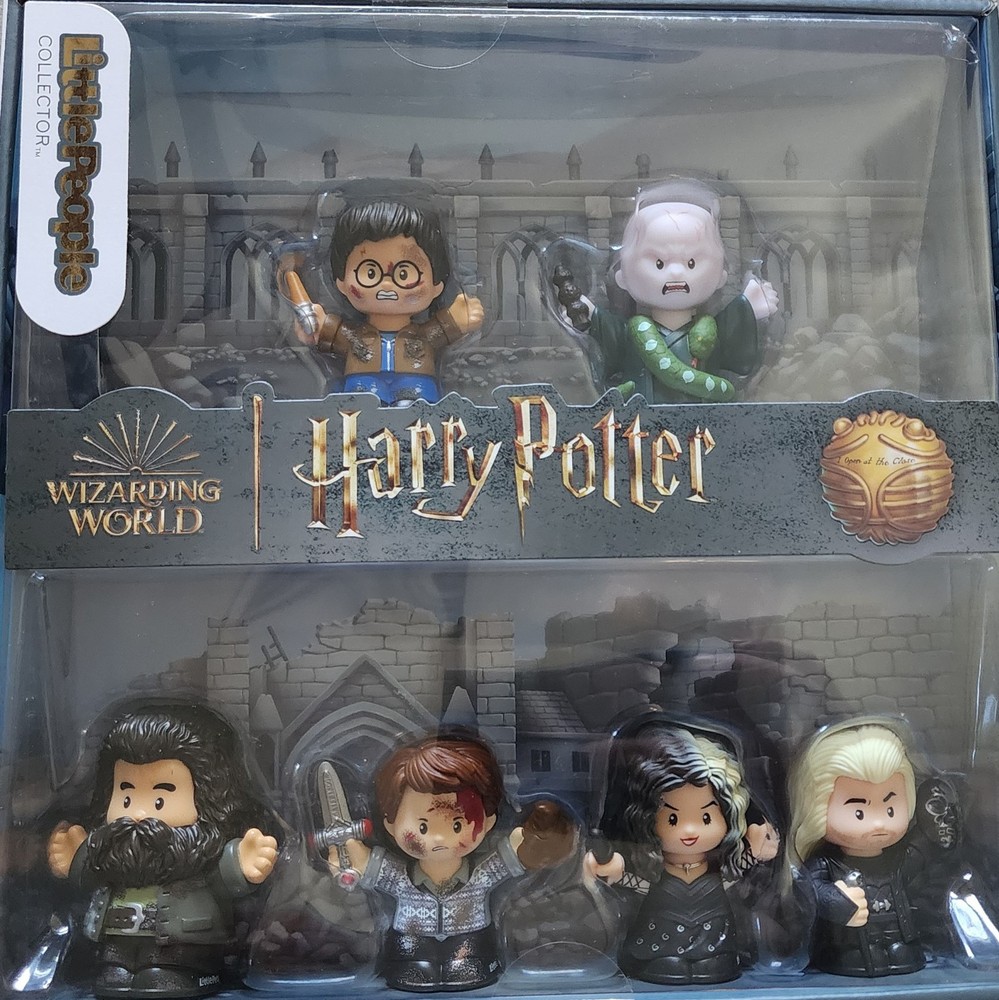 Fisher Price Little People Harry Potter Deathly Hallows Collector Set Sealed FS