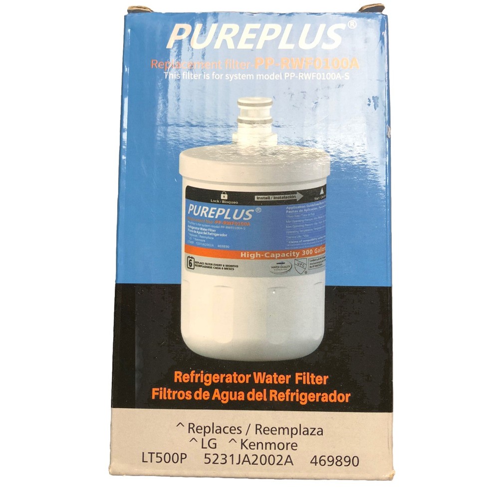 Pureplus Model PP-RWF0100A Replacement Refrigerator Water Filter - NEW