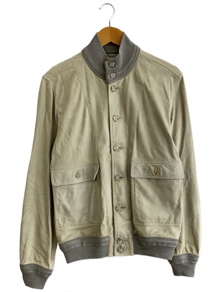 Valstarino Leather Jacket Blouson/M/Goat Leather/Beg/Plain 3110