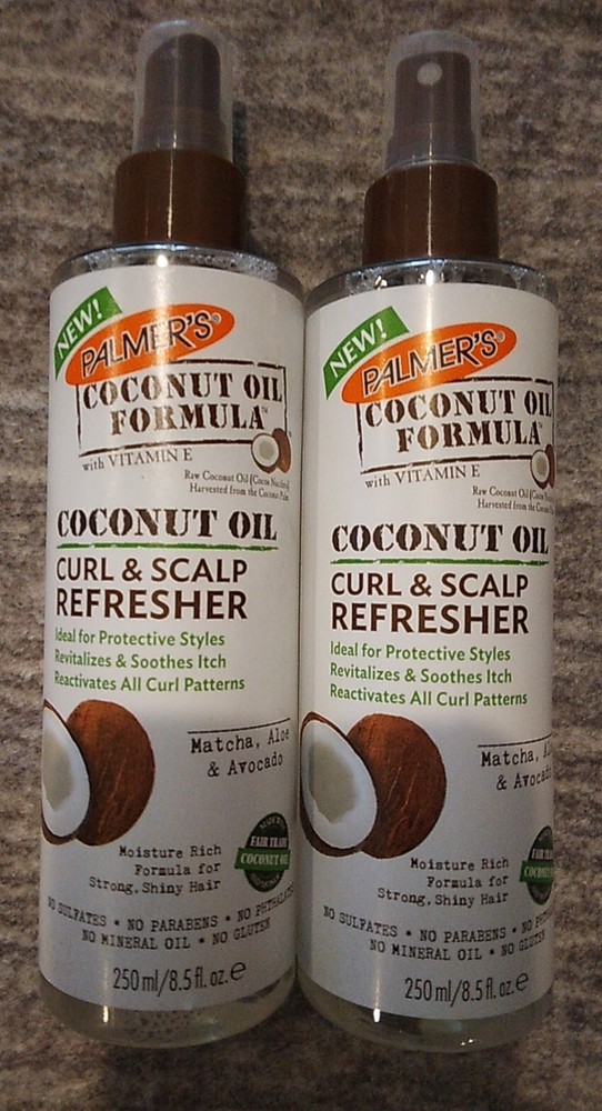 2 Pack Palmer's Coconut Oil Formula Curl & Scalp Refresher, Coconut Oil 8.5 oz