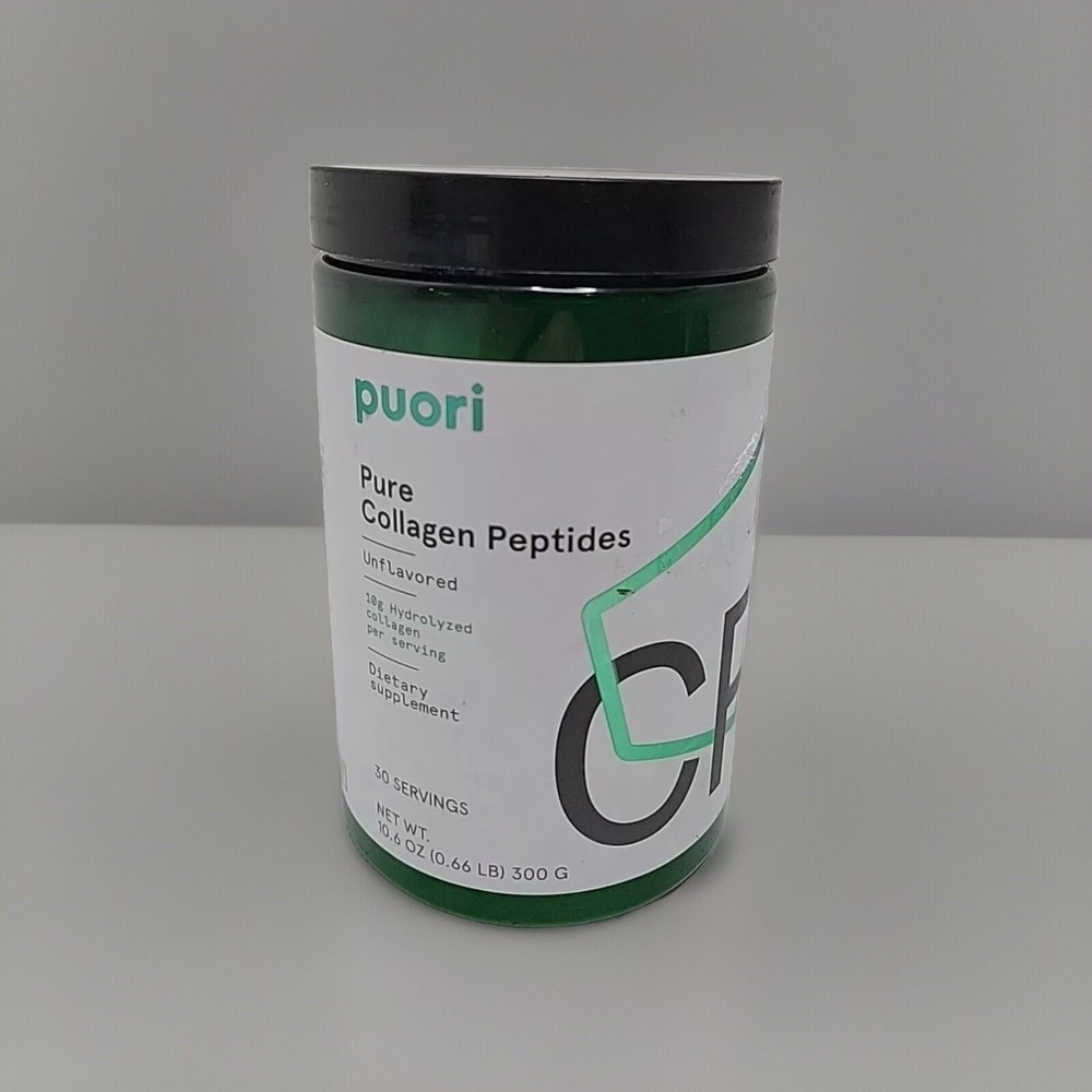 Puori CP1 Pure Collagen Peptides Powder Hair Skin Nails Joint Bone Sup Exp 09/26