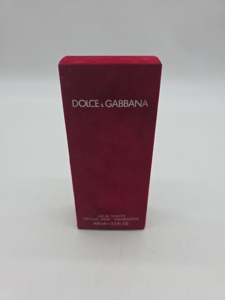 Vintage DOLCE & GABBANA (RED) 3.3oz EDT Spray for Women 100% AUTHENTIC,