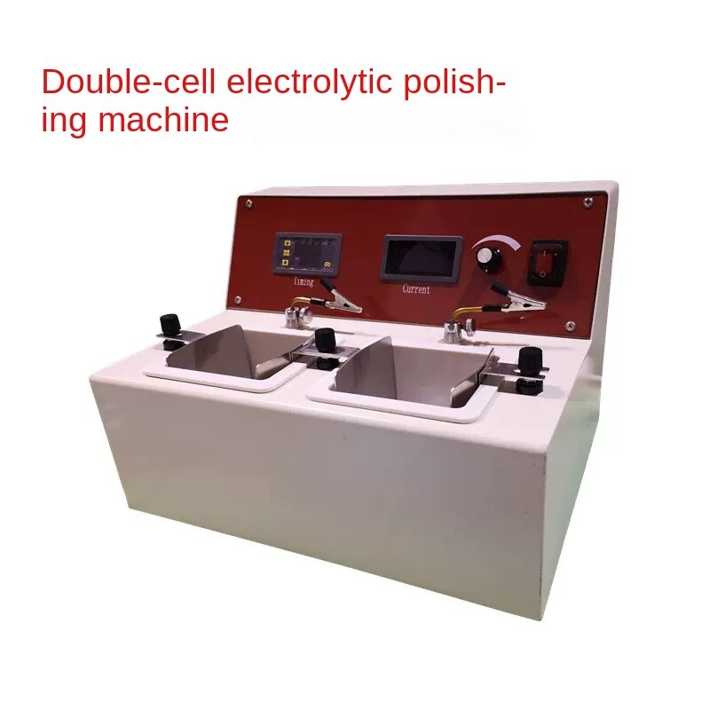 Double Bath Electrolytic Polishing Machine for Metal Finishing-image
