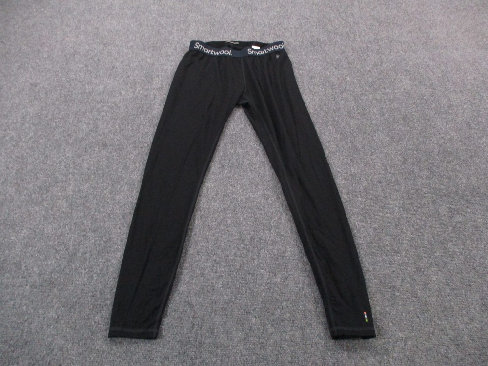 Smartwool Leggings Pants Women S Black Merino 150 Wool Base Layer Casual Thermal