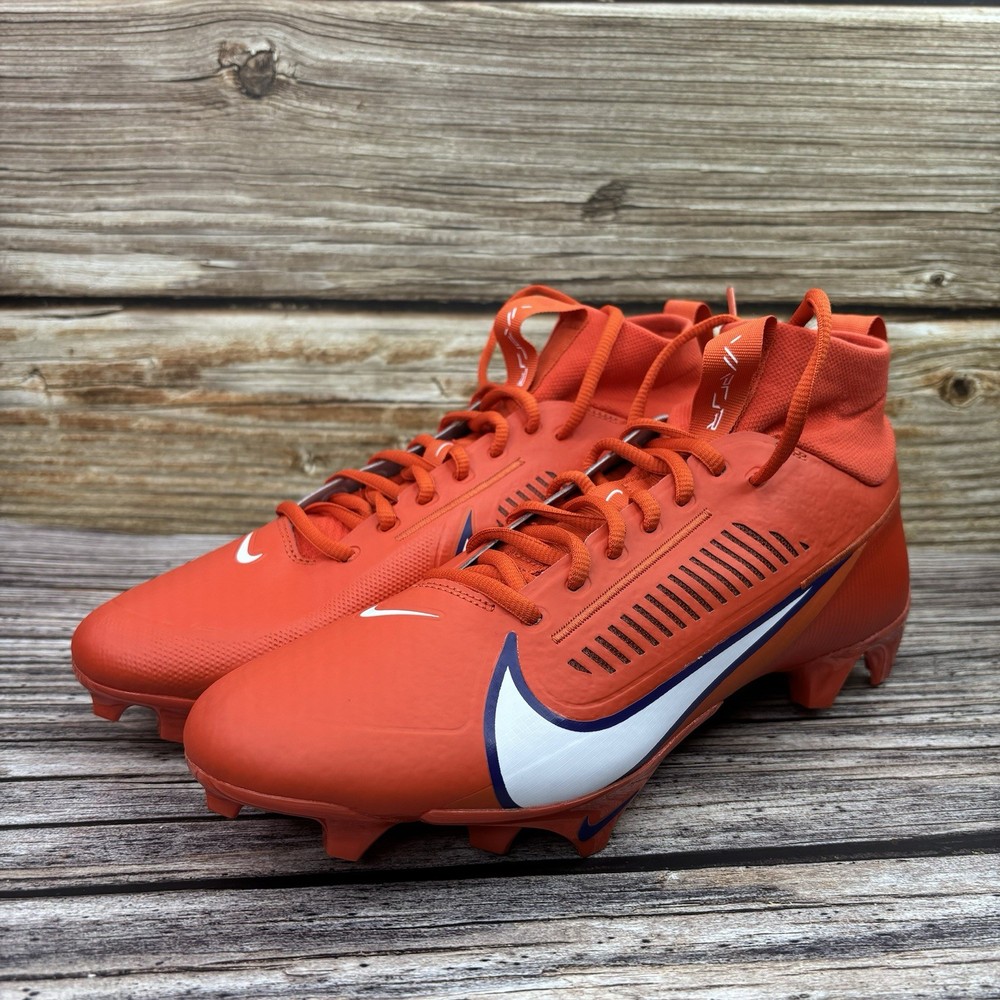 Mens Sz 10.5 Nike Vapor Edge Pro 360 2 PE Clemson Tigers Football FJ5747-800