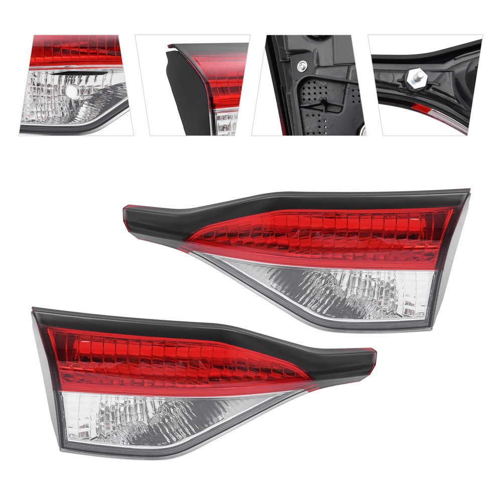Left & Right Inner Trunk Lid Tail Lights For 2020-21 Toyota Corolla L/LE/SE NEW