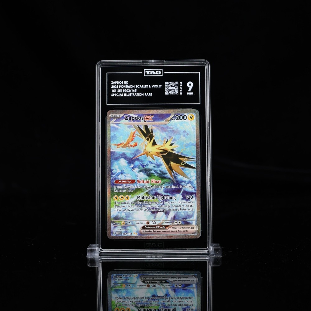 Zapdos ex 202/165 Sv: Scarlet & Violet 151 Holo