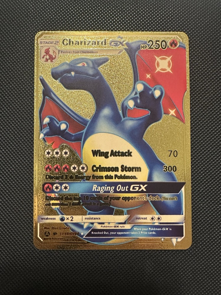 Charizard GX SV49/SV94 Hidden Fates: Shiny Vault Holo RARE FIND