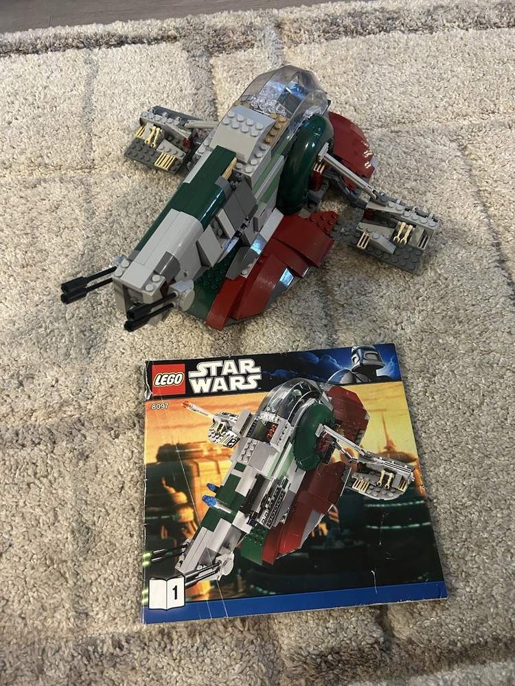 LEGO Star Wars: Slave I (8097) With Instruction Booklet