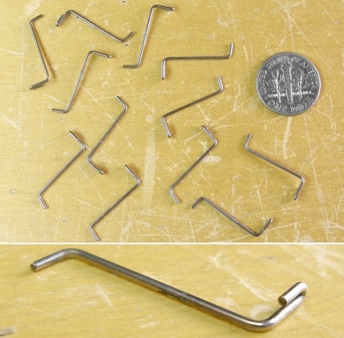 12 TYCO TCR HO Slot less Car Wall Careen Guides to JAM