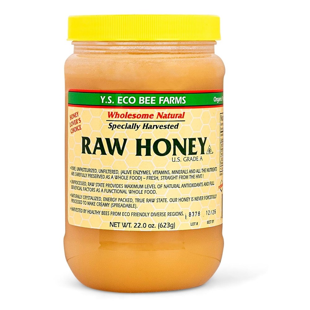 Y.S. Eco Bee Farms Raw Honey  22 oz