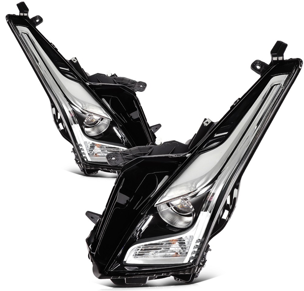 Upgrade Your 2013-2018 Cadillac ATS with Black Housing Headlight Assemblies