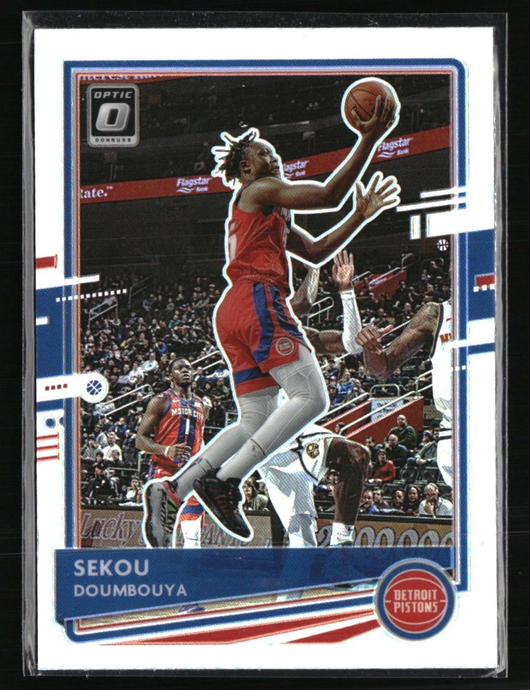 Sekou Doumbouya 2020 Donruss Optic Holo #19 Basketball Card