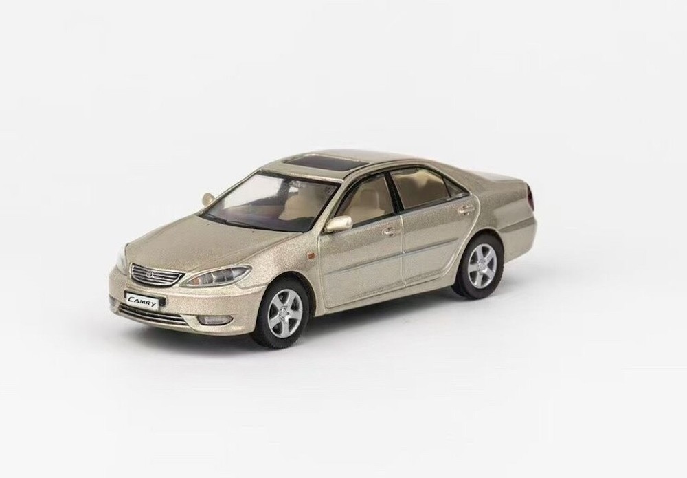 BN Model1 1:64 Gold Toyota Camry XV30 Diecast Metal Car Toy