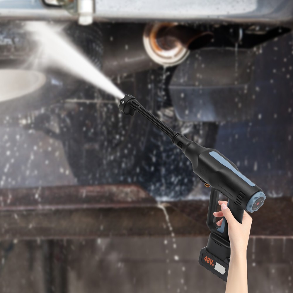 Cordless Electric High-Pressure Water Spray Car Washer for Portable Yard Cleaning