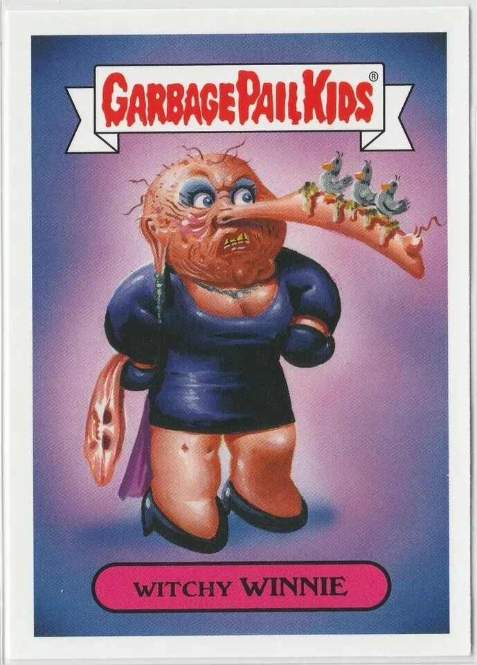 Witchy Winnie Garbage Pail Kids GPK 2019 Revenge Horror Card