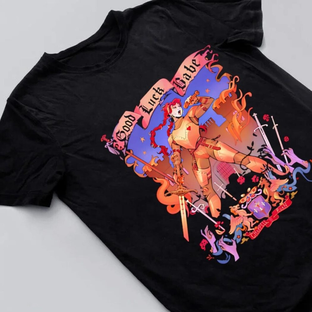 Good luck babe chappell Roan VMA 2024 For Gift Unisex T-Shirt Size S-5XL BO884