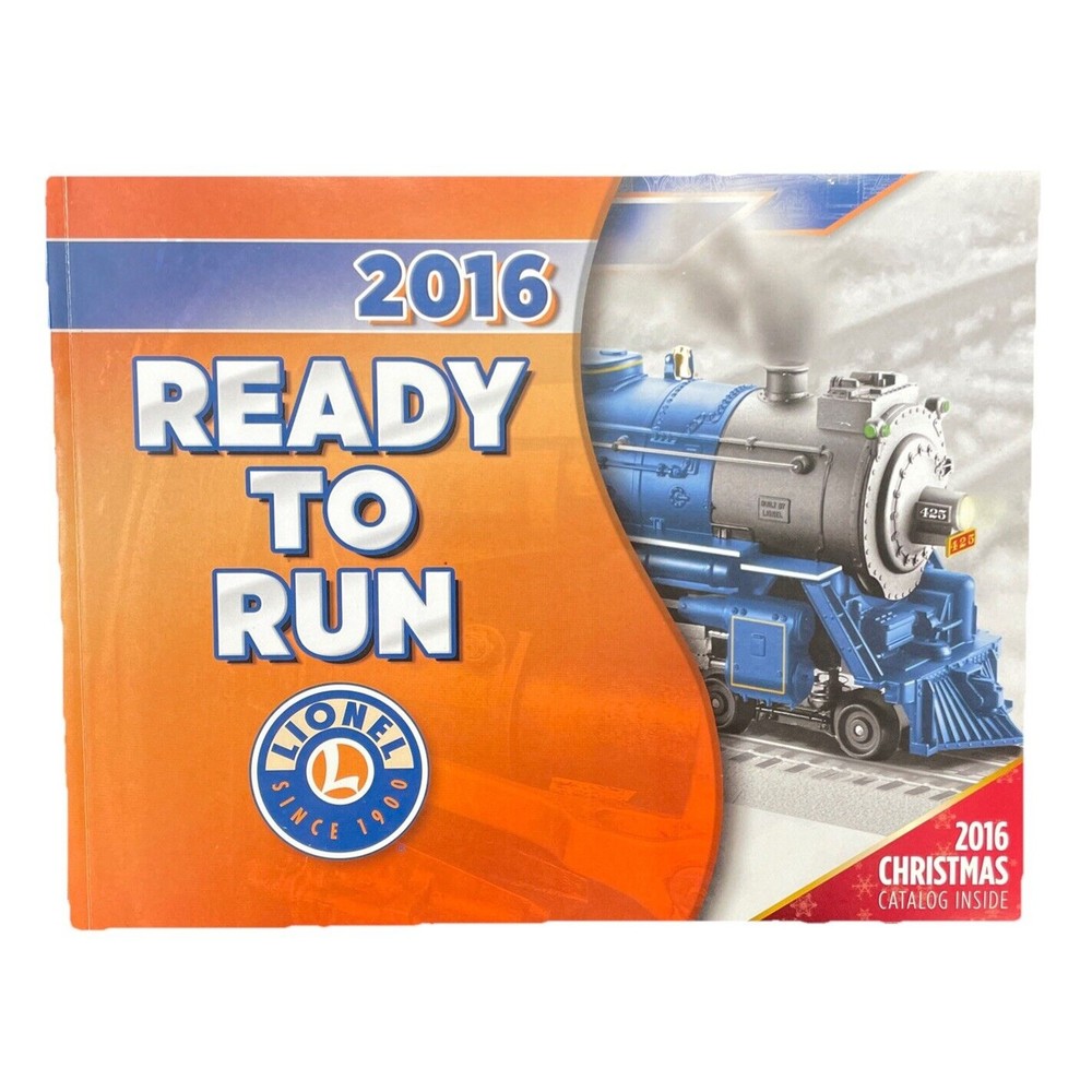 Lionel Ready To Run Train Set 2016 Christmas Catalog Since 1900