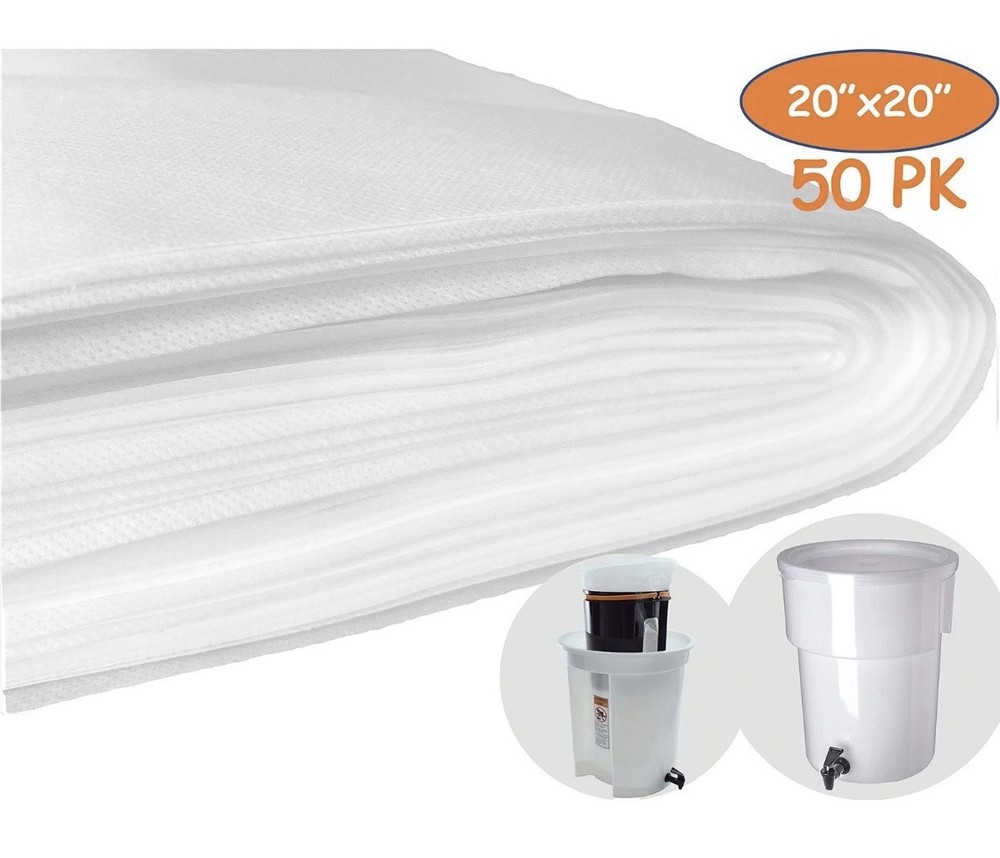 (50 Pack) Cold Brew Coffee Filters 20