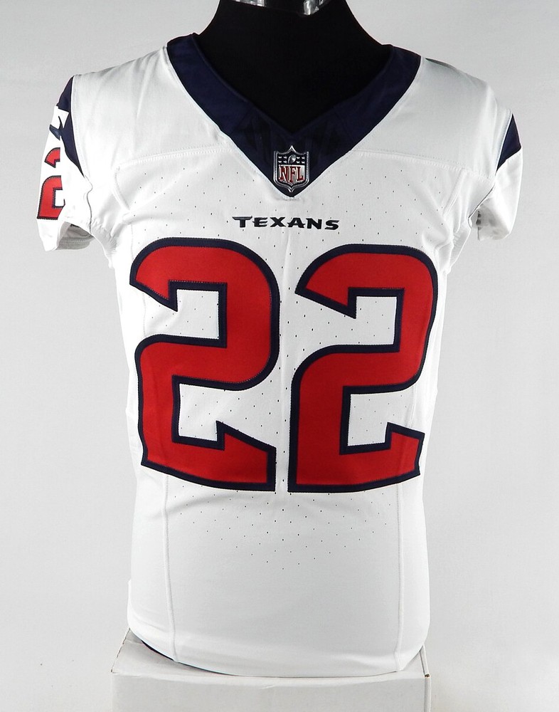 2023 Houston Texans Mike Boone #22 Game Issued White Jersey 40 957