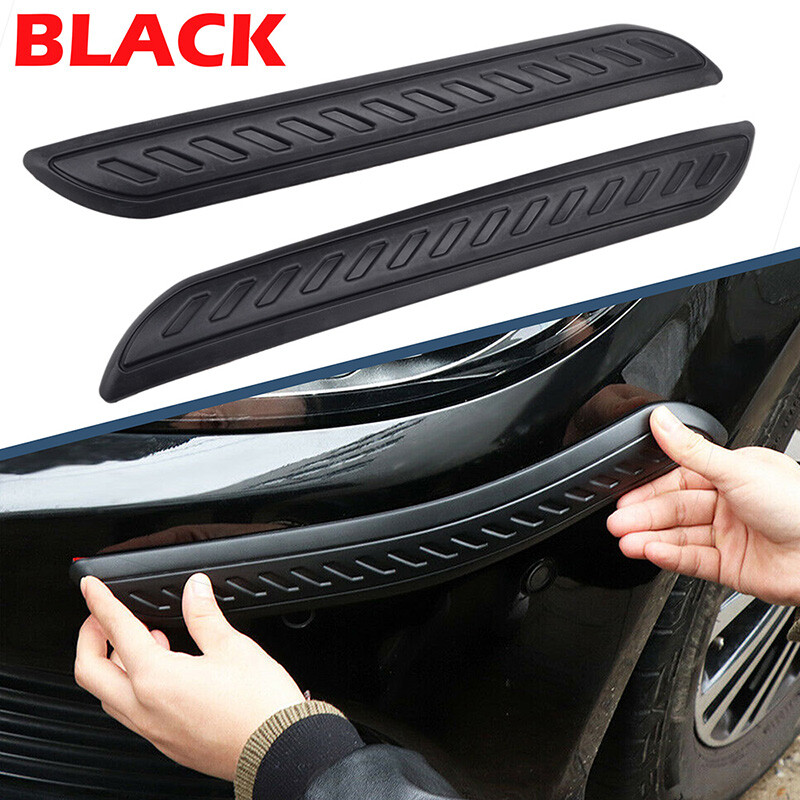 2X Car Bumper Corner Door Guard Cover Anti Scratch Protector Sticker Accessories