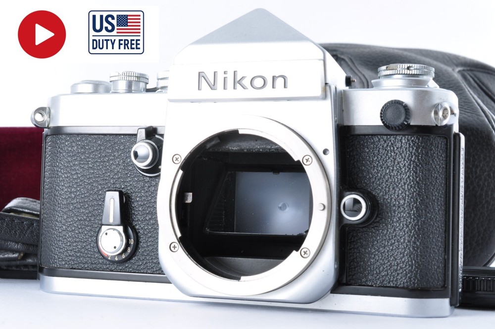 US Duty Free Nikon F2 Eye Level  35mm Film [Excellent+++++] Camera Body #12074