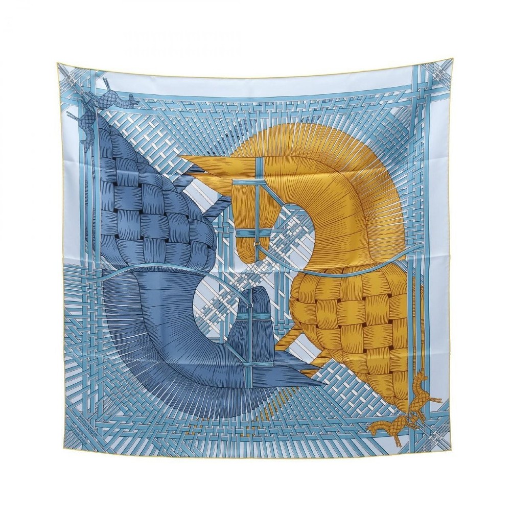 Hermes Carre 90 Silk Scarf in Luxurious Design 777872