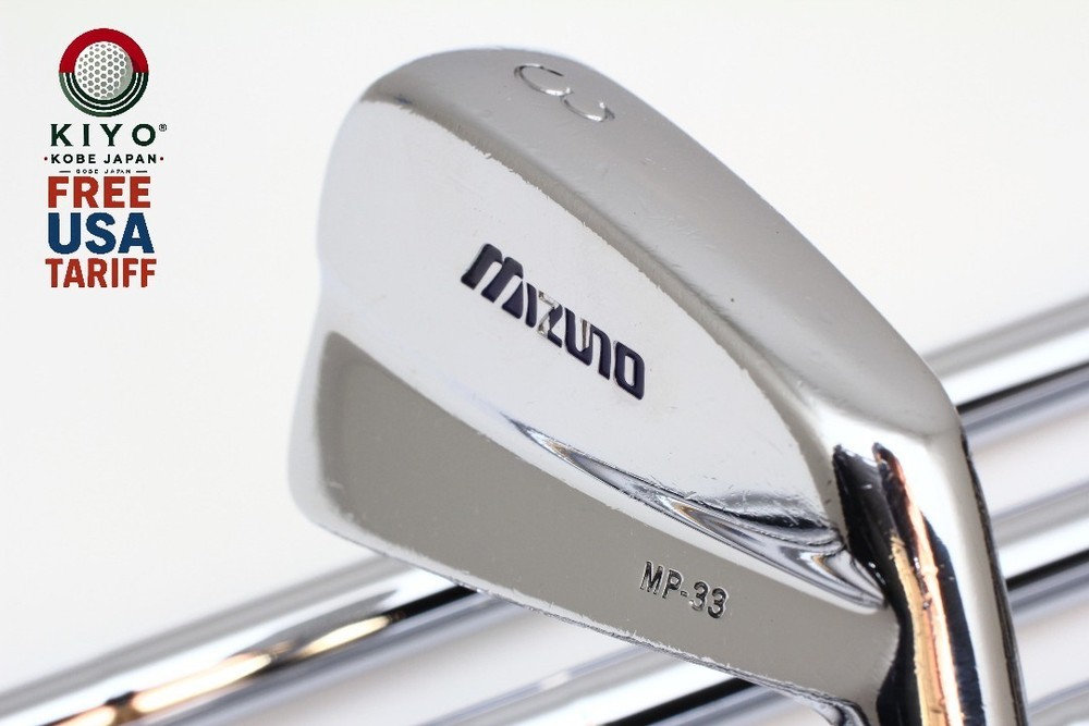 8Pcs MIZUNO MP-33 FORGED Iron set 3-4-5-6-7-8-9-PW Stiff Flex DG S300 RH Irons