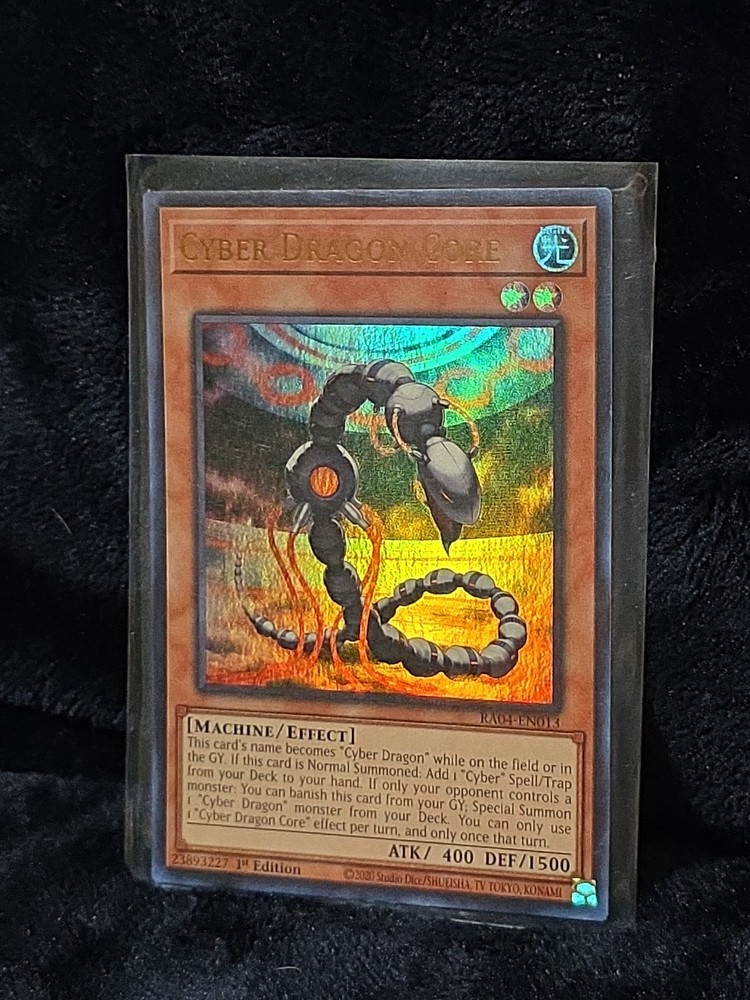 Cyber Dragon Core RA04-EN013 Quarter Century Stampede Ultra Rare-image