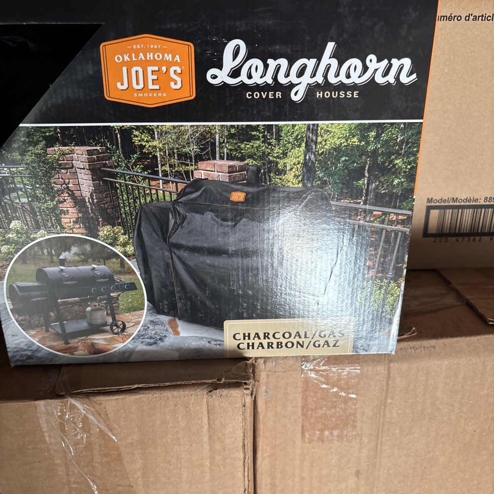 Oklahoma Joe's Longhorn Grill Cover for Charcoal/Gas Combo Smoker 9577 New