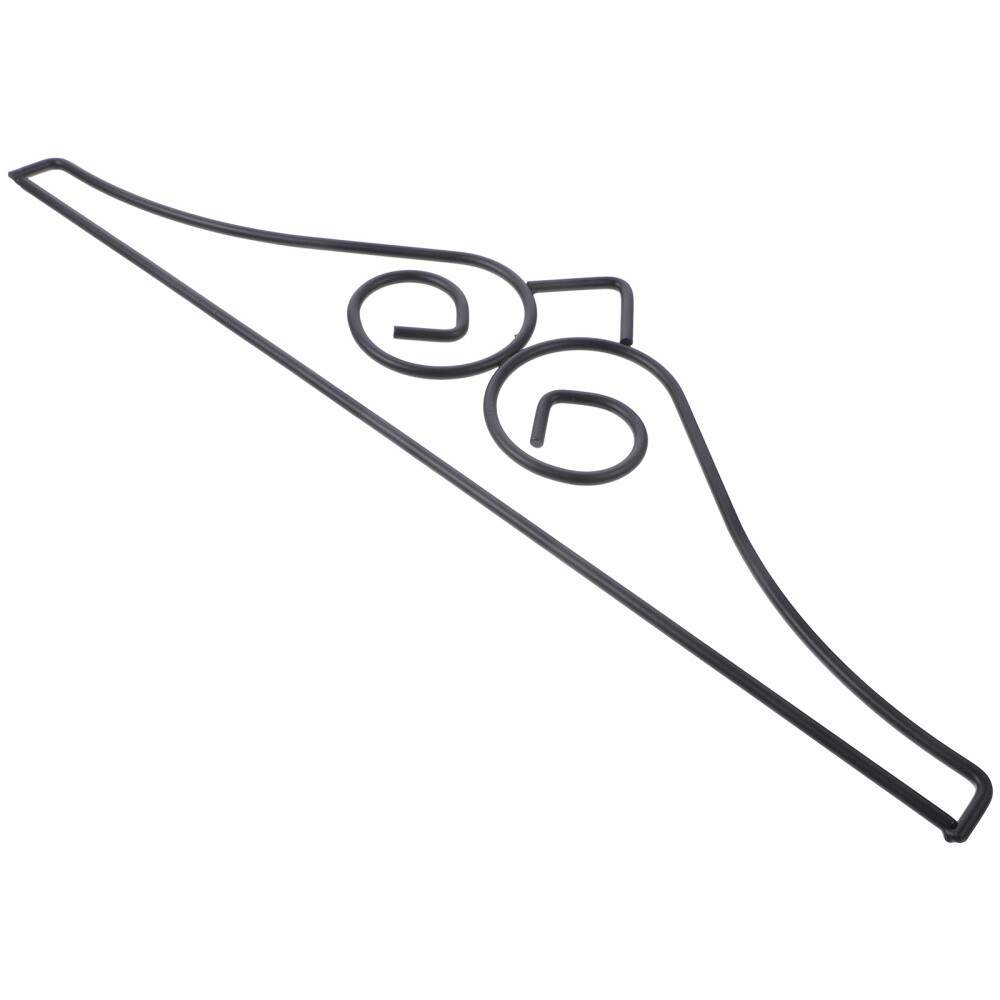 Seasonal Flag Holder Wrought Iron Garden Flag Hanger Garden Flag Stake-image