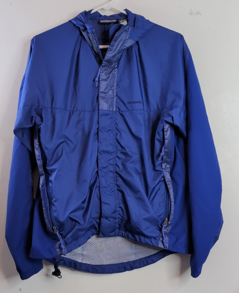 Patagonia Vintage Stretch Electralight Jacket 2001 Small Blue Unisex