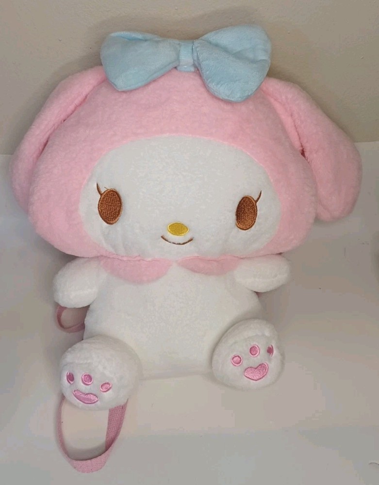 Sanrio My Melody Large Plush Backpack for Shoulder Carry