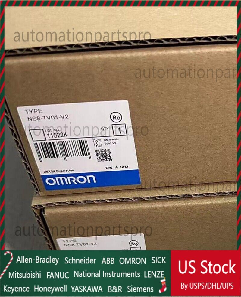 New In Box Omron NS8-TV01-V2 TOUCH SCREEN Free Fast shipping  US Free TAX