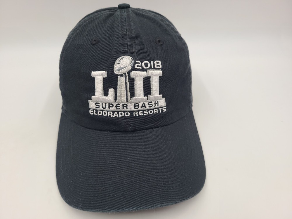 Super Bowl LII 52 2018 Super Bash El Dorado Resorts Ahead Strapback Hat Cap NFL