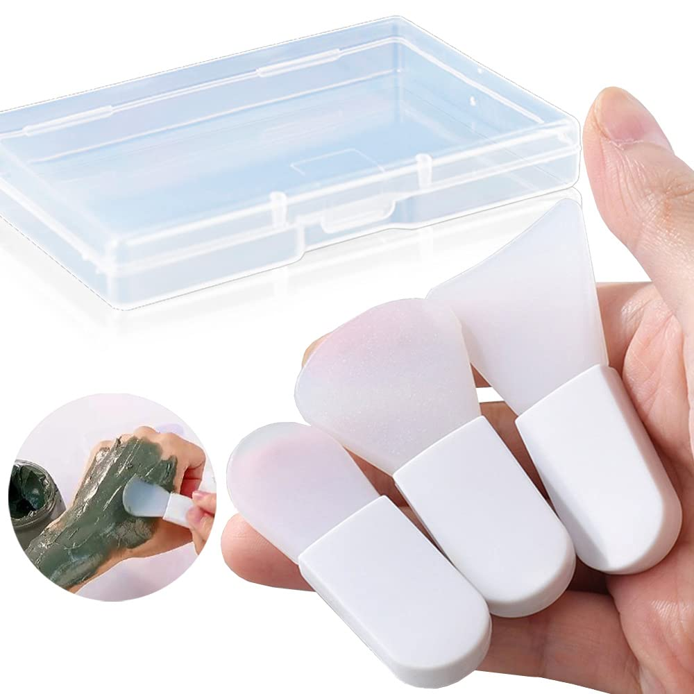 Face Mask Applicator Brushes, Mini Makeup Spatula Portable Beauty Tools Set for